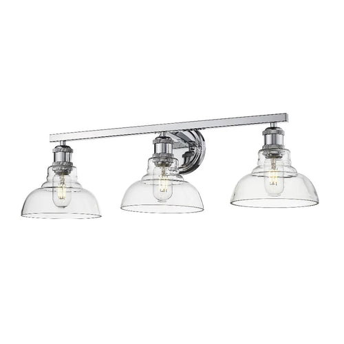 3-Light Metal Bath Vanity O766968