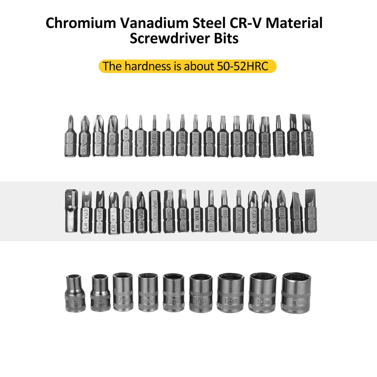 Socket Wrench Screwdriver Set Multi-Bit Tool Kit Y8689
