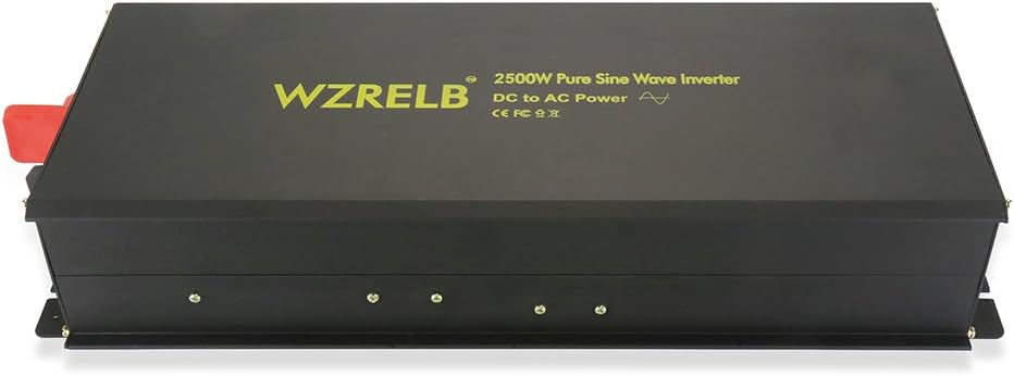 2500W Pure Sine Wave Solar Power Inverter 24V DC to 120V AC Y7589