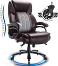 Heavy Duty Big and Tall Office Chair 500lbs High Back PU Leather Executive Desk Chair H992997