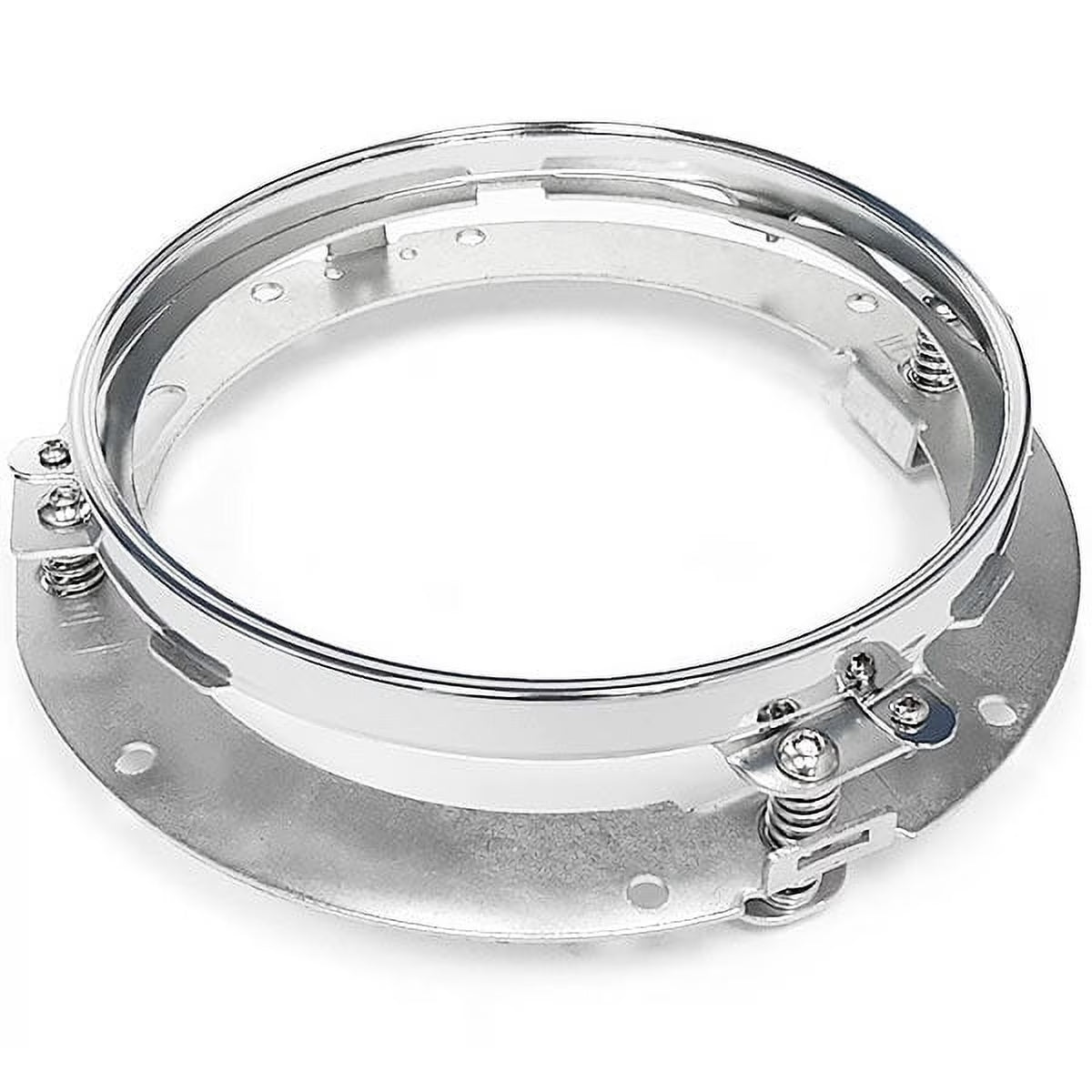 Chrome 7" LED Headlight Mounting Ring Trim Bracket E548720