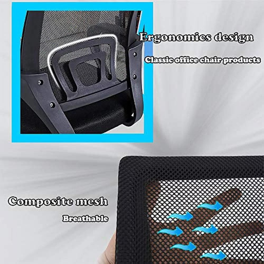 Black Executive Chair with Lumbar Support N65756