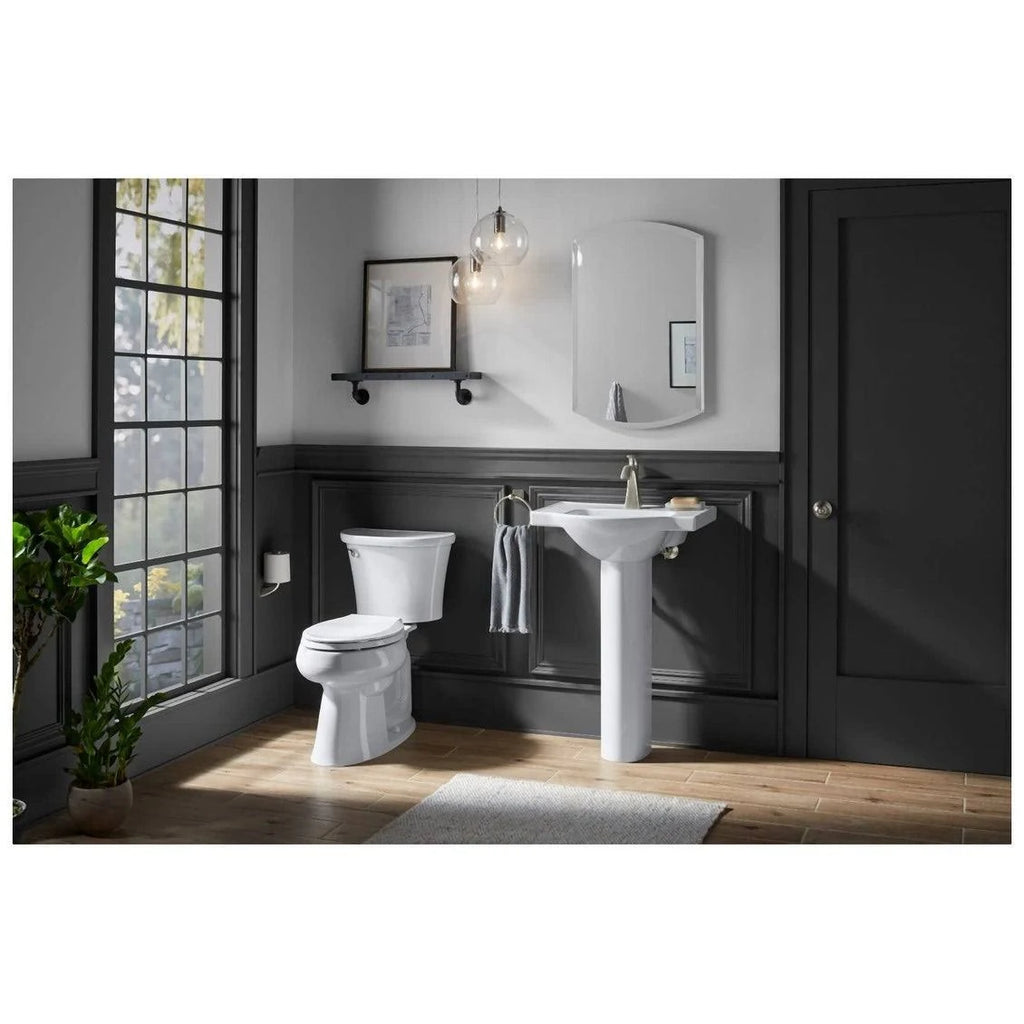 Single-Hole Sink Basin, 24-Inch, Ice Grey O89835