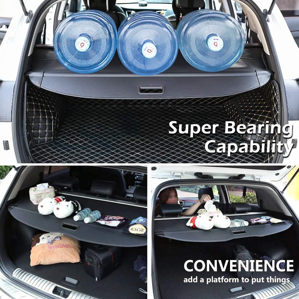 Retractable Waterproof Trunk Cargo Cover O87461