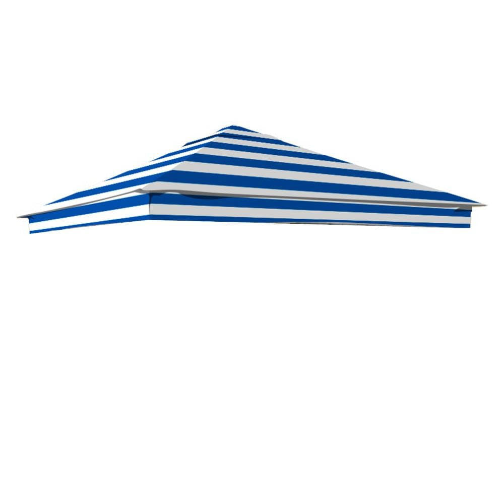 Cabana Blue Replacement Canopy Top Cover W1392