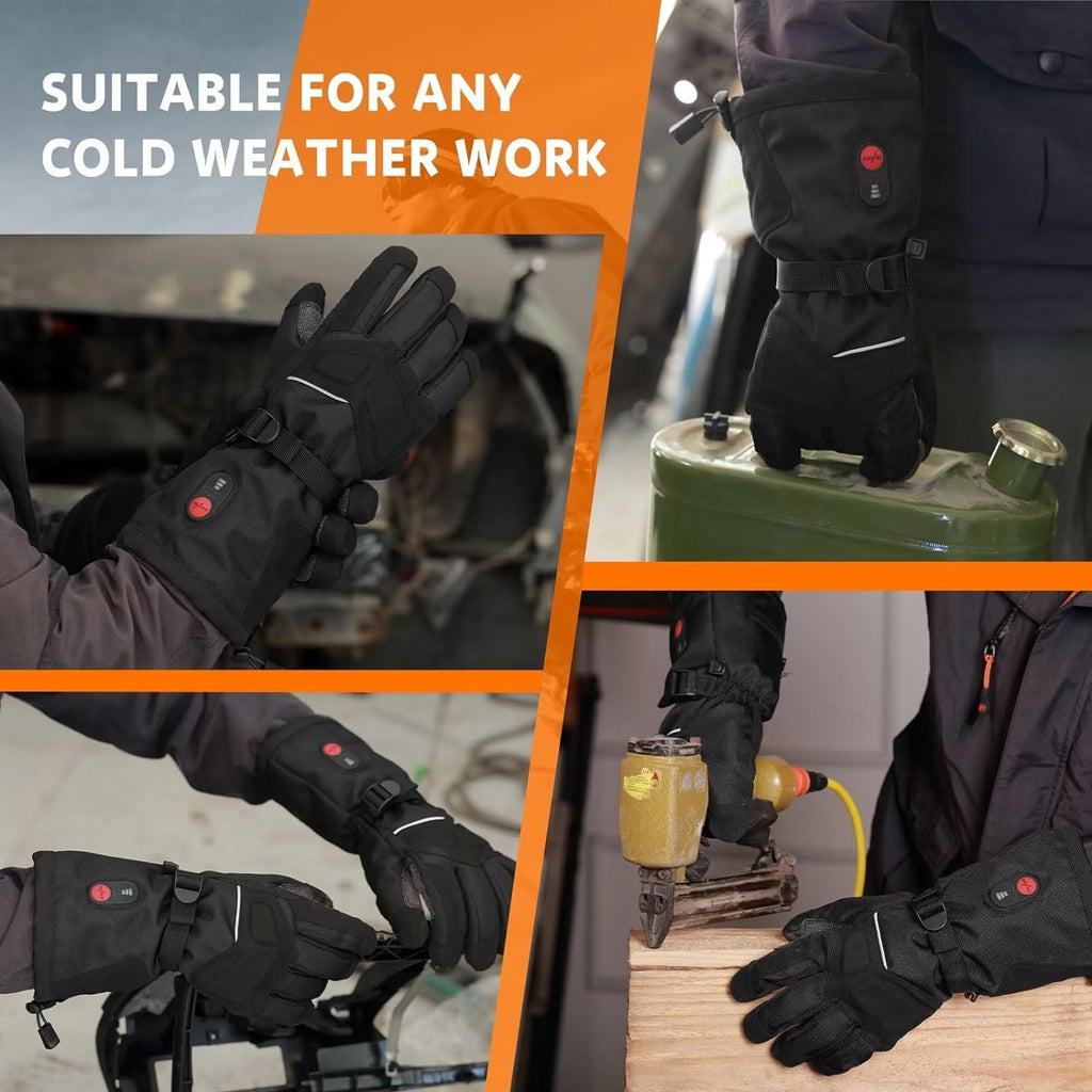 Rechargeable Heated Work Gloves Q672864