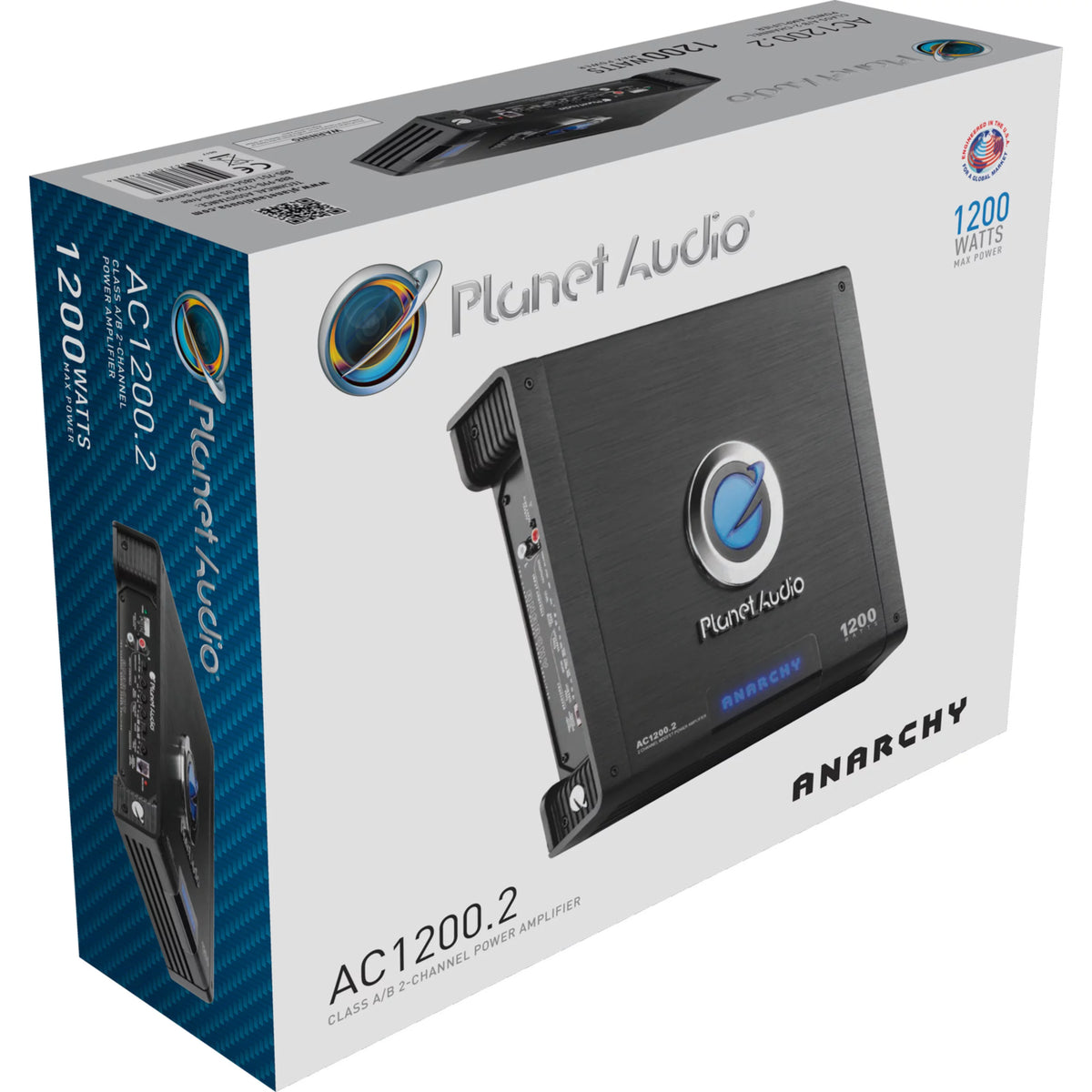 2 Channel 1200 Watt Car Amplifier K968
