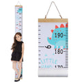 Kids Growth Chart Canvas Wood Frame Wall Ruler 79x7.9 Pack of 2 J25625