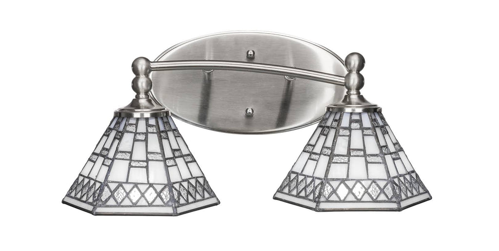 Two Light Bath Bar Brushed Nickel X65413