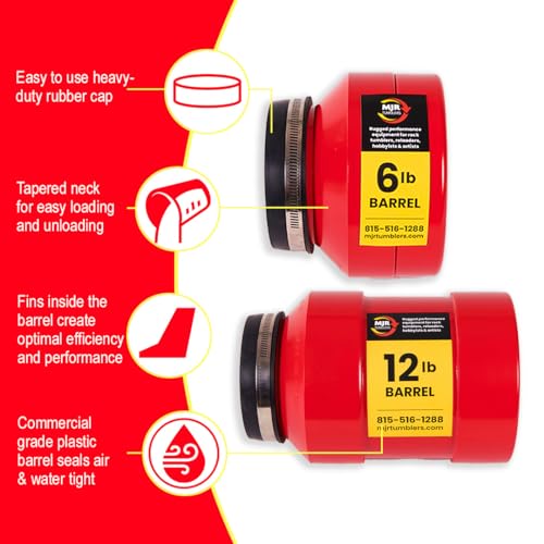 Durable Leak-Proof Rock Tumbler D8963