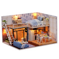 White Room Wooden DIY Dollhouse Furniture Kit O751153