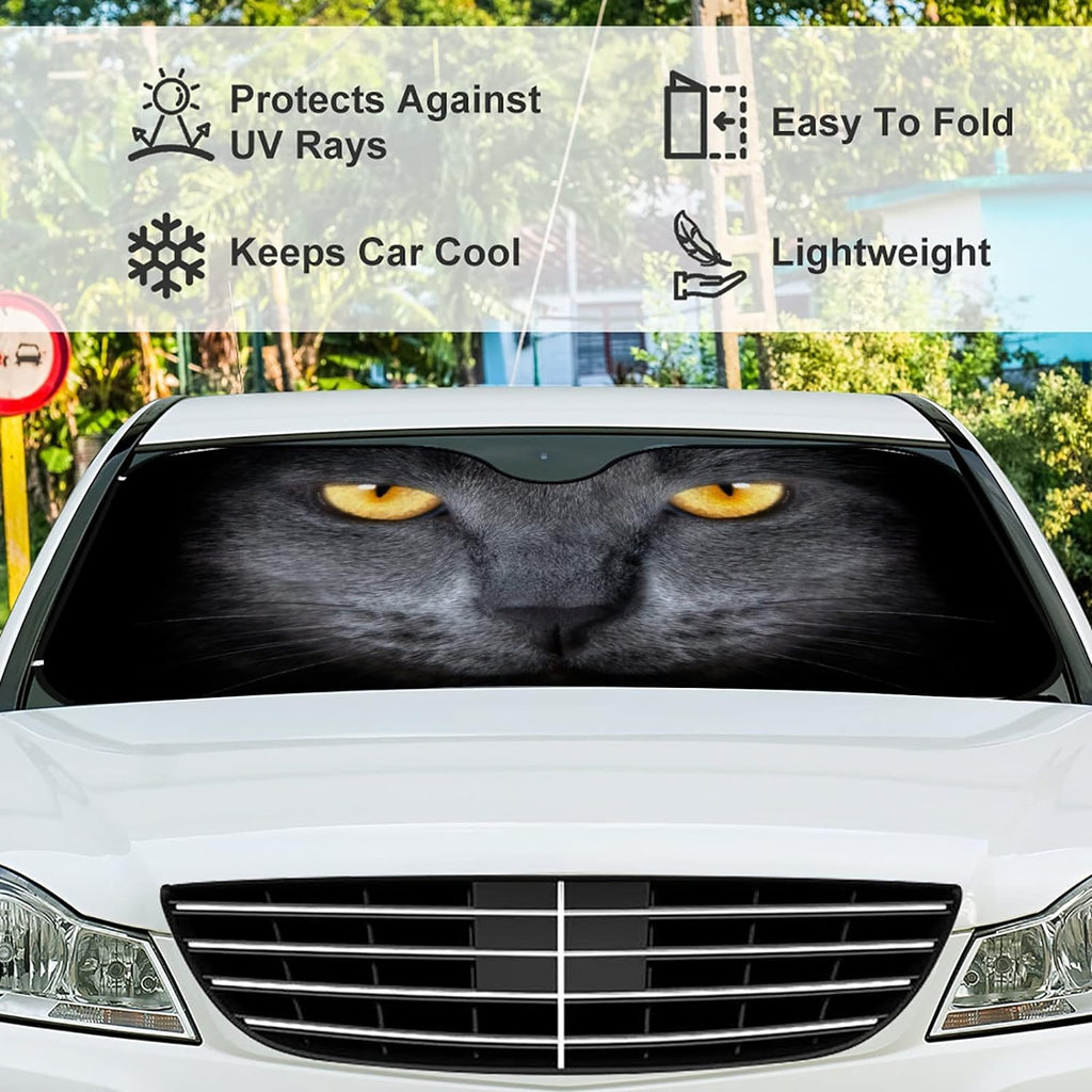 Foldable Car Windshield Sun Shade 55 x 27.5 inch B77227