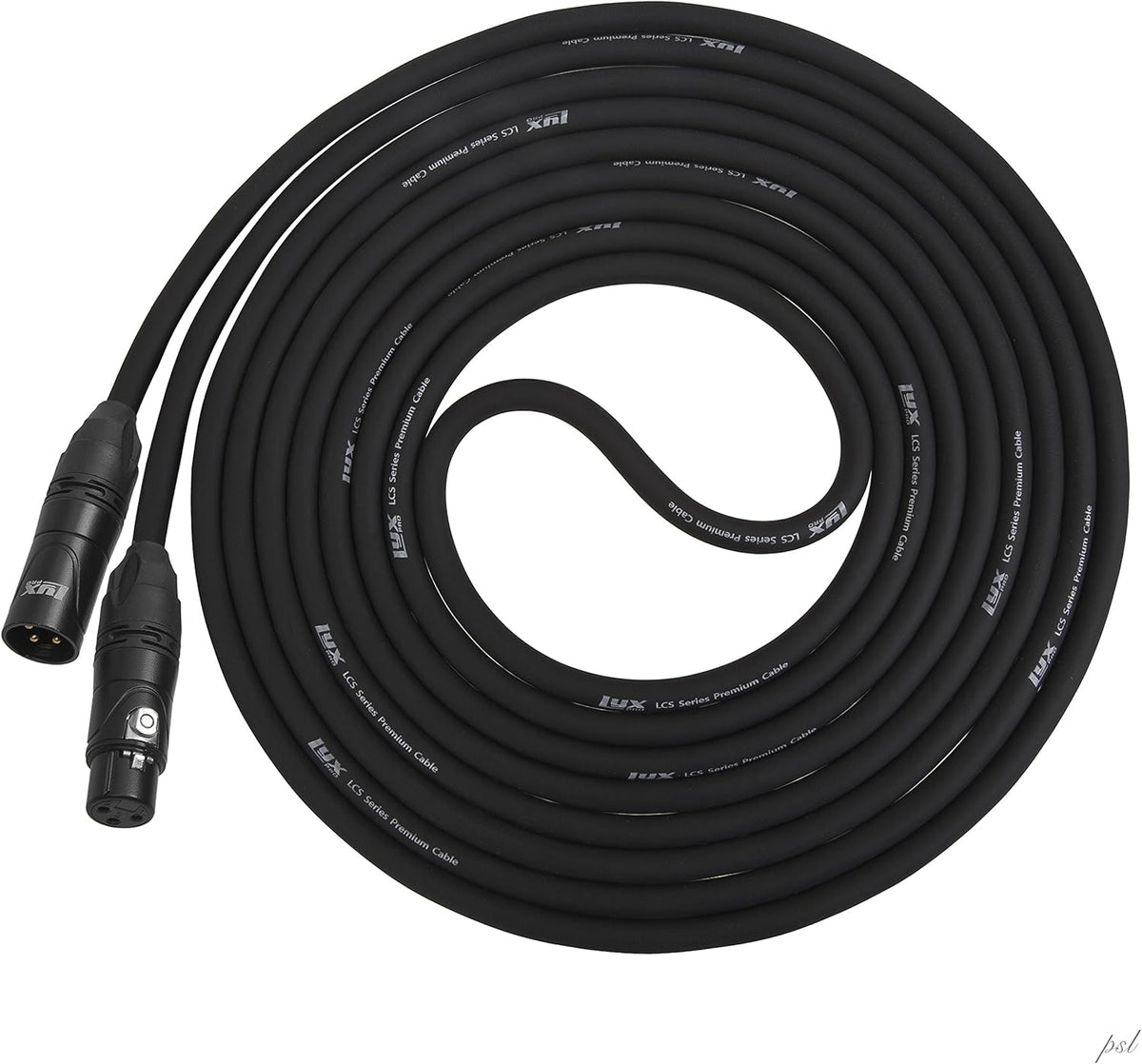 Black 100 ft XLR Microphone Cable C2677