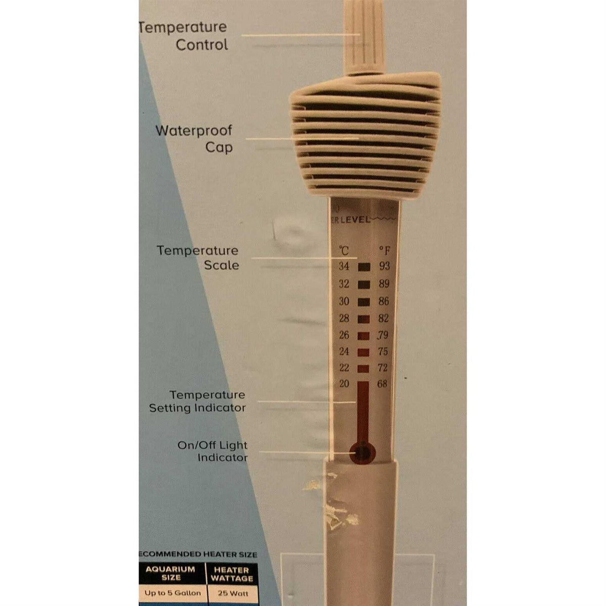 Submersible Aquarium Tank Heater S5910