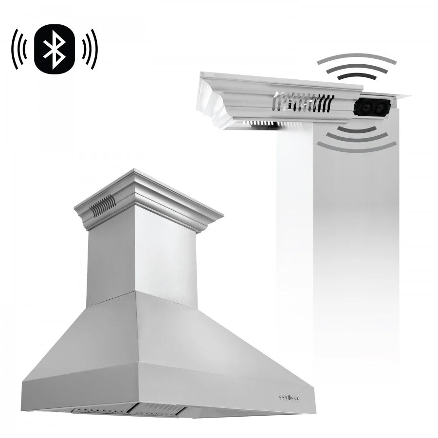 36 in. Stainless Steel Wall Range Hood W605