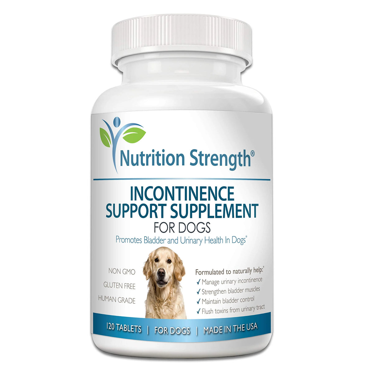 Dog Incontinence Support 120 Chewable Tablets O1359