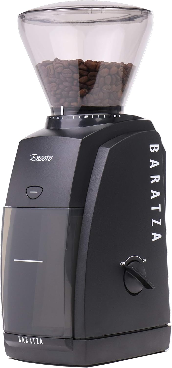 Conical Burr Coffee Grinder Black E656