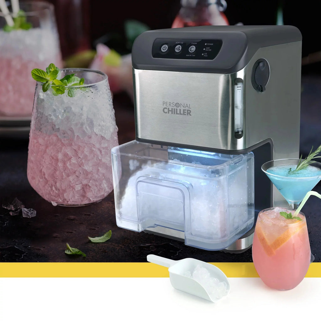 Portable Countertop Ice Maker, Stainless Steel A45061