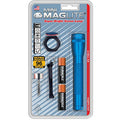 Black 2-Cell AA Mini Incandescent Flashlight with Holster O135