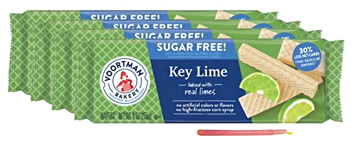 Sugar Free Key Lime Wafers, 9 oz., Pack of 4 B660644