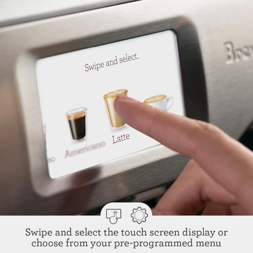 Brushed Stainless Steel Espresso Machine T216
