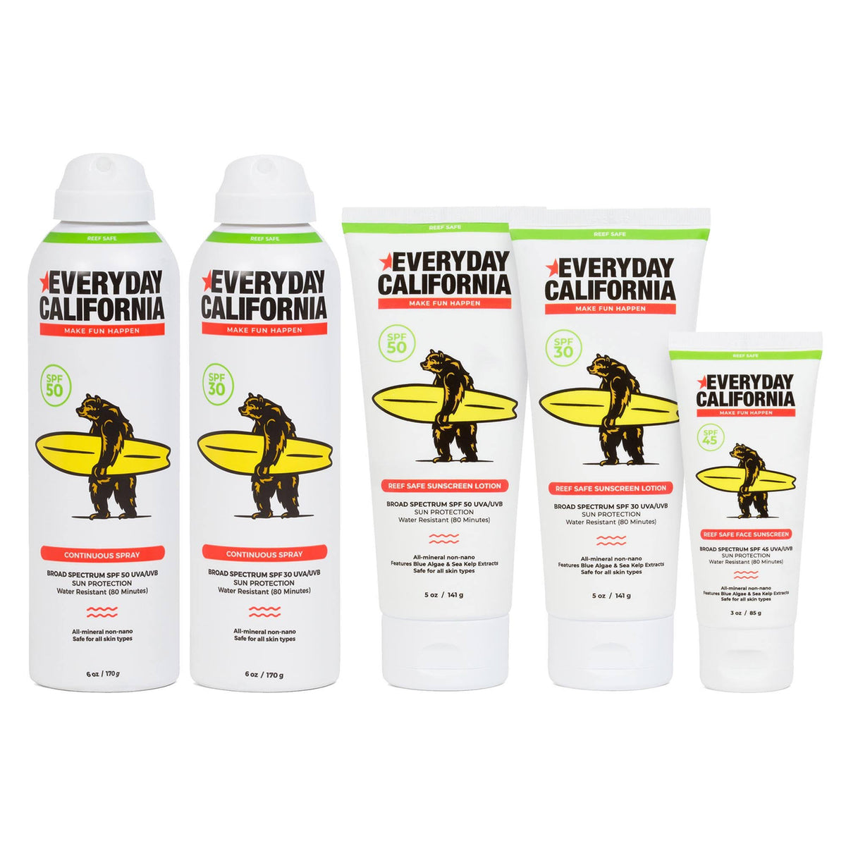 Reef Safe Sunscreen Bundle I62932