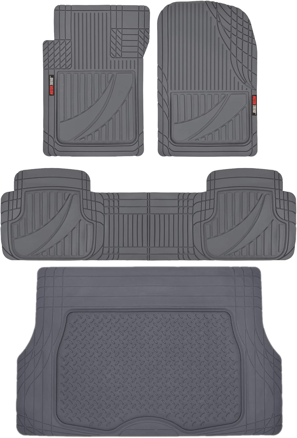 4pc Rubber Floor Mats & Cargo Liner N8800