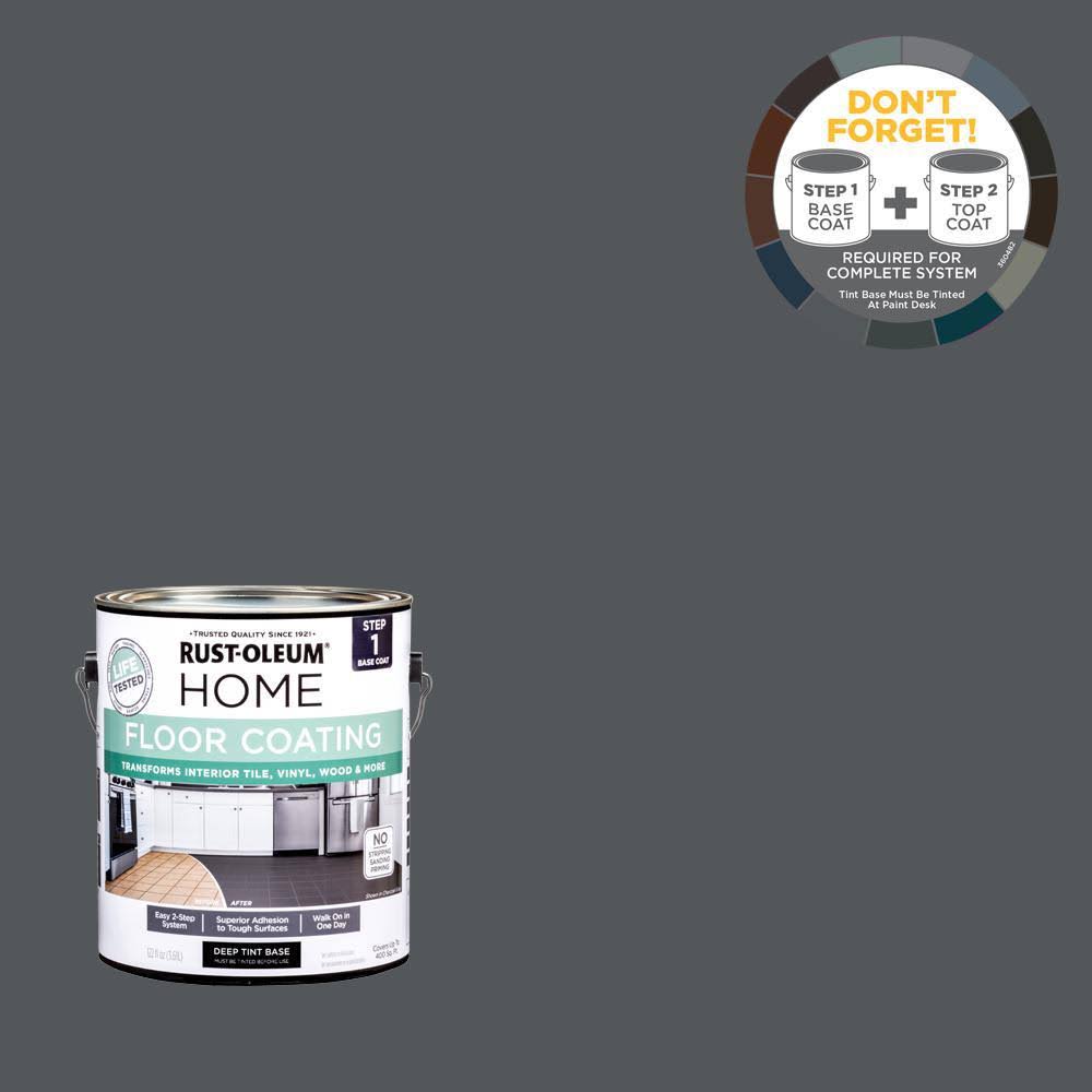 Charcoal Gray Interior Floor Base Coating I73423