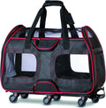 Airline Approved Soft Sided Pet Carrier with Wheels M369489