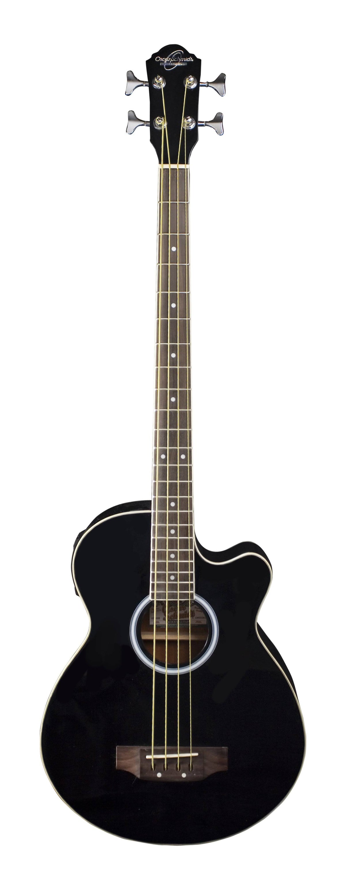 Black Acoustic Electric Bass N35057