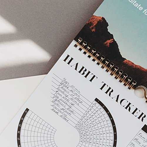 Habit Tracker Calendar with Spiral Binding Z275
