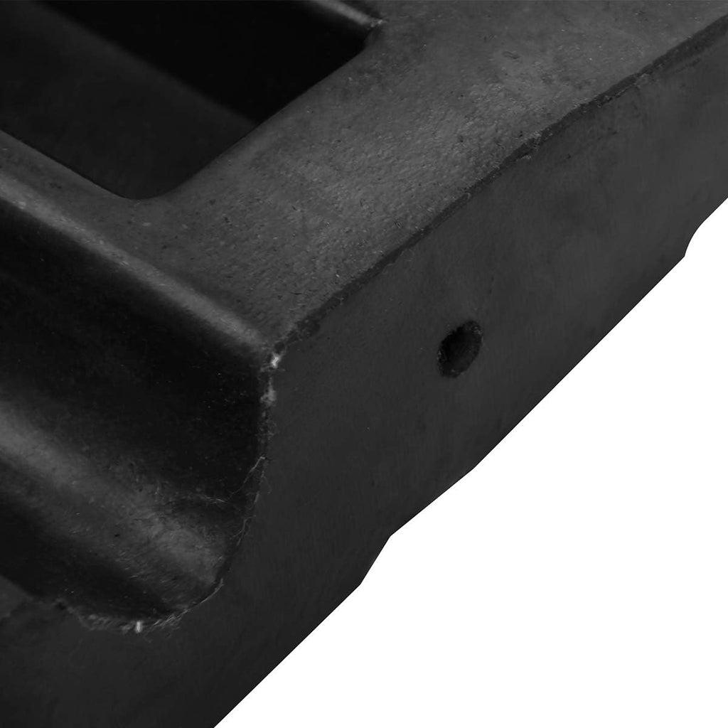 Rubber Curb Ramps 2.5 Inch Rise 2 Pack 10 Ton Capacity F39605