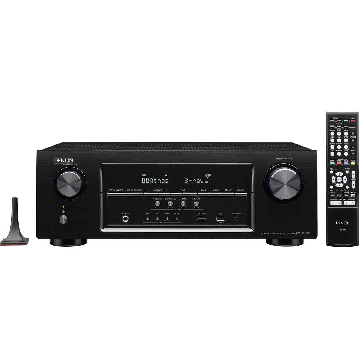 Black 7.2 Channel AV Network Receiver G341