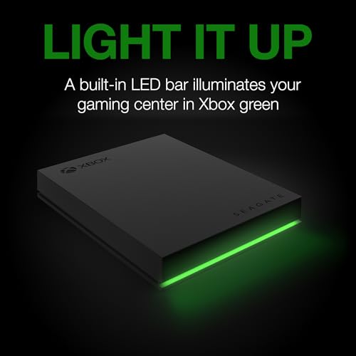 2TB External Hard Drive Portable HDD - USB 3.2 Gen 1, Black M868