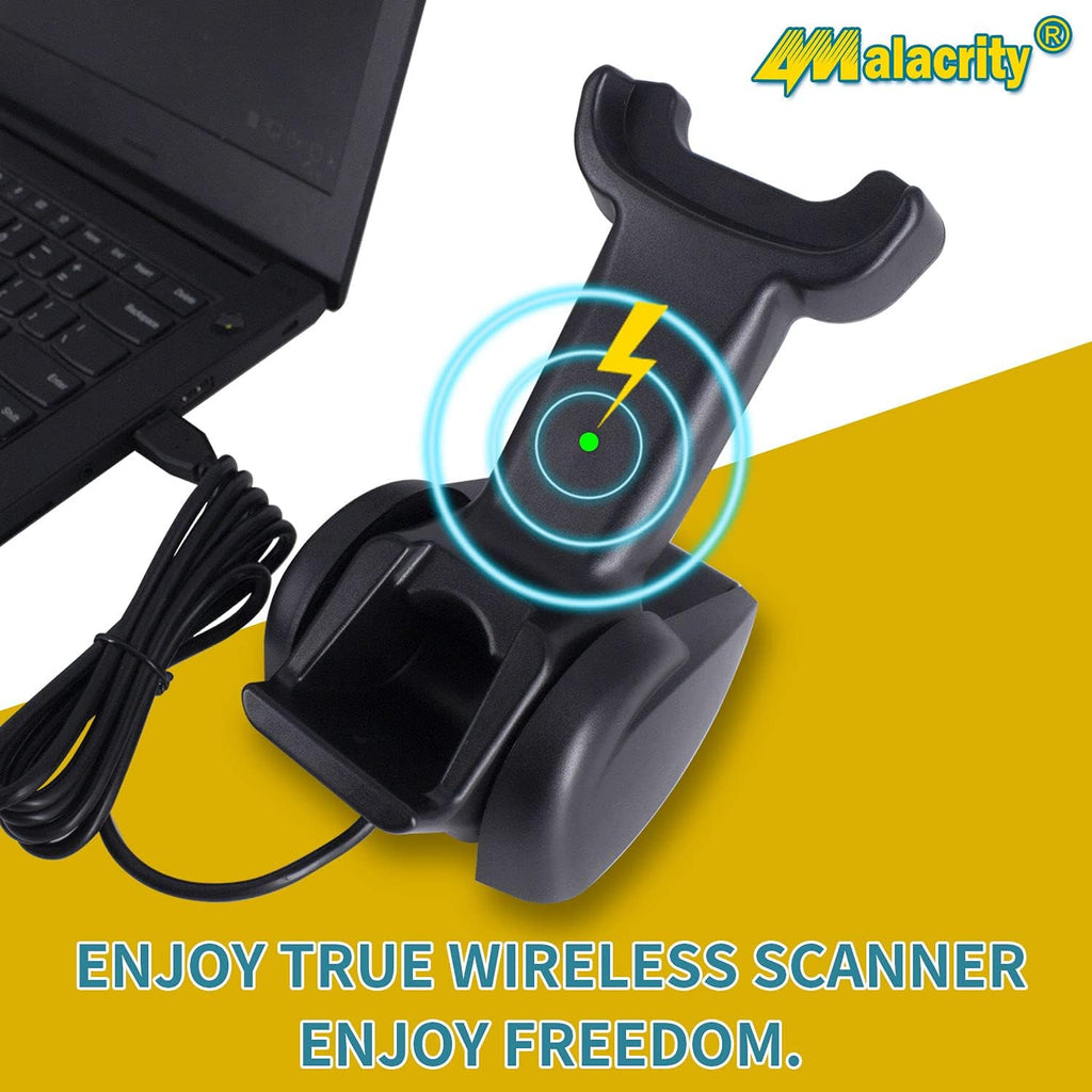 2D Wireless Bluetooth Barcode Scanner with Charging Stand Pack of 2 X29050