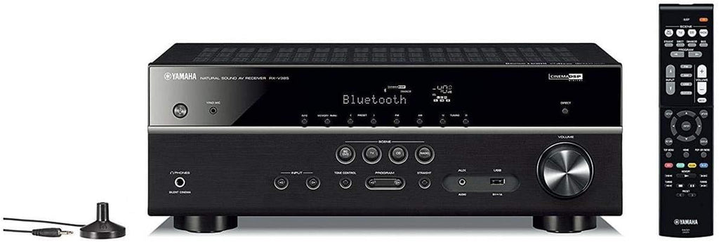 Black 5.0 Home Theater System with Floorstanding Speaker, Center Channel Speaker, Bookshelf Speaker and 5.1-Channel Receiver A762