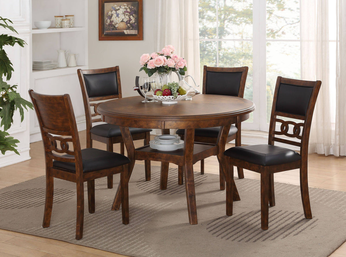Brown 42x22 Counter Drop Leaf Table with 2 Chairs V36796