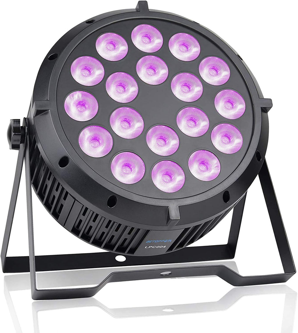 18x8W RGBW LED Stage Lights 6 Packs F645920
