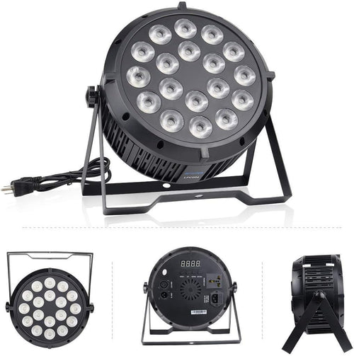 18x8W RGBW LED Stage Lights 6 Packs F645920