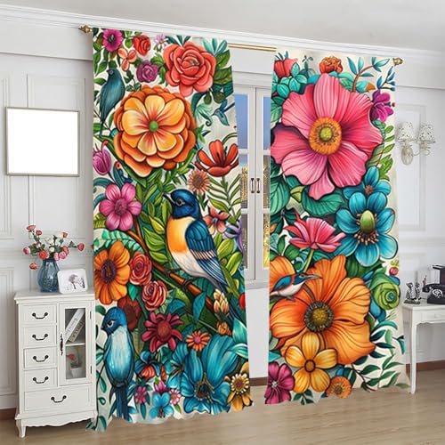 Blackout Curtains 2 Panels 45" L x 21" W P152