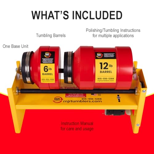 Durable Leak-Proof Rock Tumbler D8963