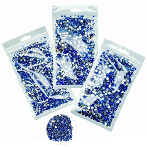 16000PCS Emerald Green Dark Green Flatback Rhinestones 3mm 4mm 5mm Non-Hotfix Crystals J33509