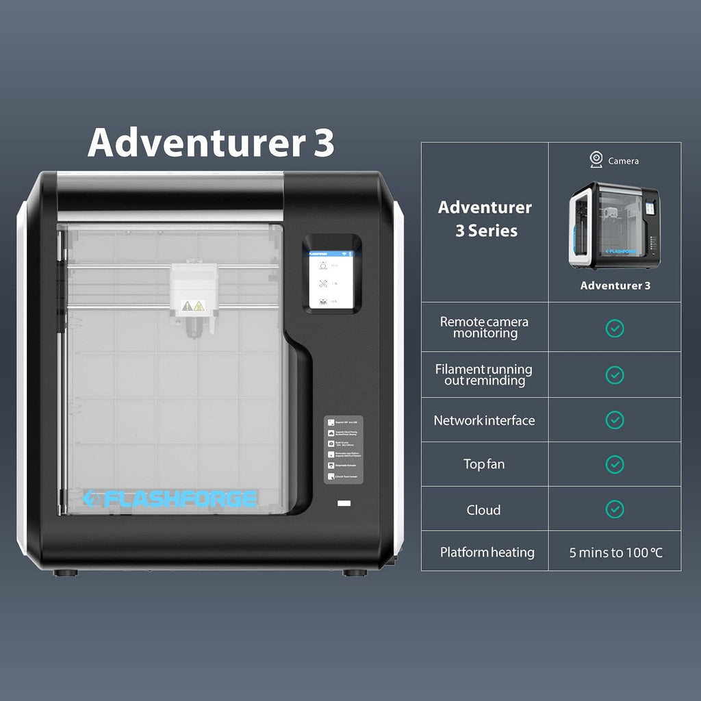 3D Printer with Heating Bed J801598