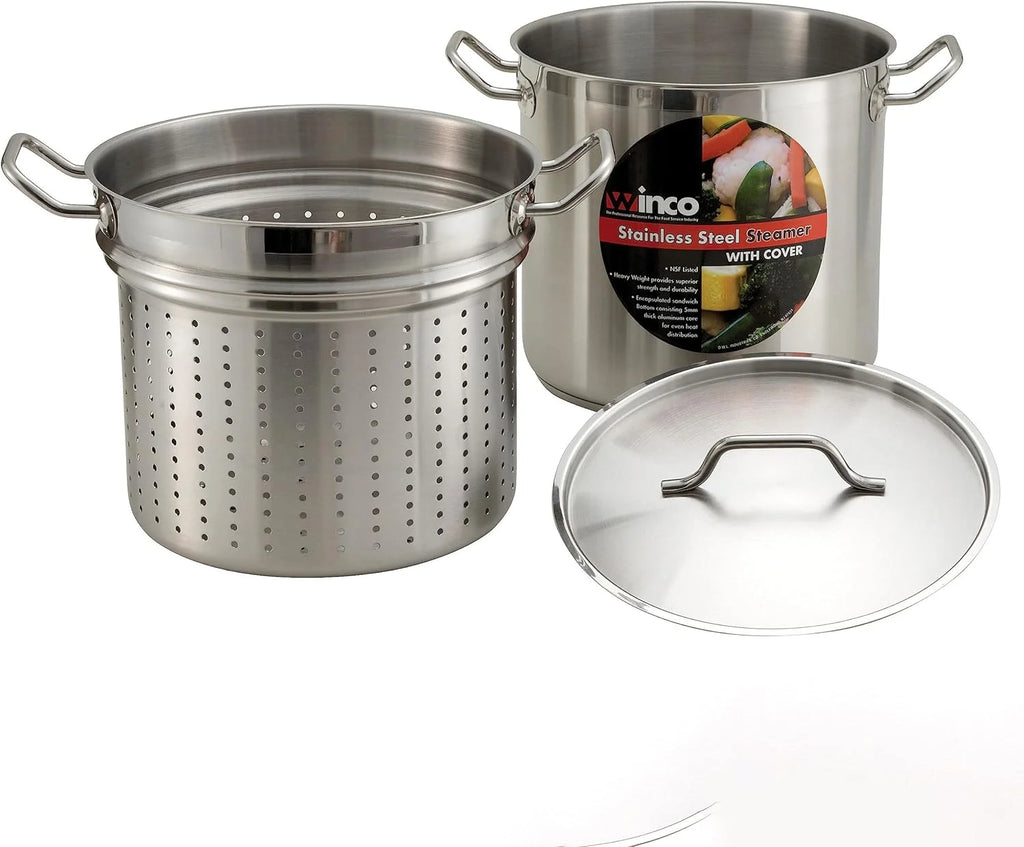 Stainless 16 Quart Steamer Pasta Cooker With Cover K4367