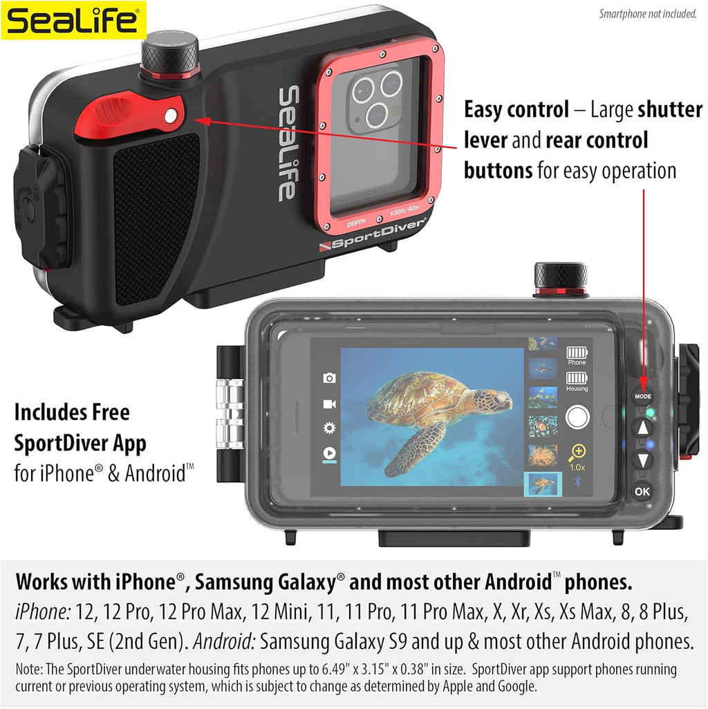 Waterproof Smartphone Scuba Case U255