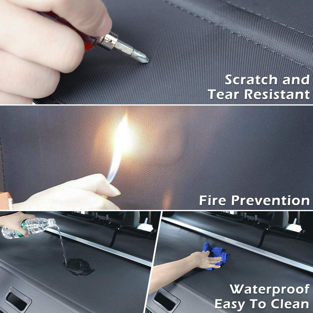 Retractable Waterproof Trunk Cargo Cover O87461