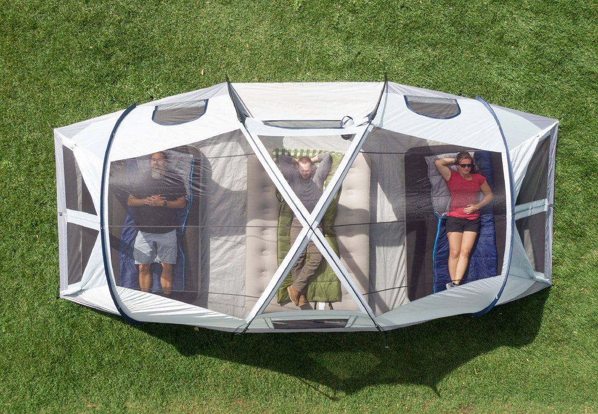 10-Person 3-Room Cabin Tent Q5407
