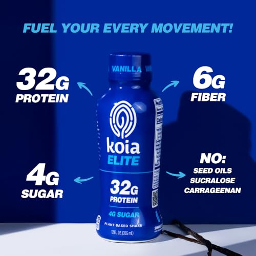 Plant Based Protein Shake, Chocolate, 32g Protein, 12 Fl Oz (Pack of 12) Z993486