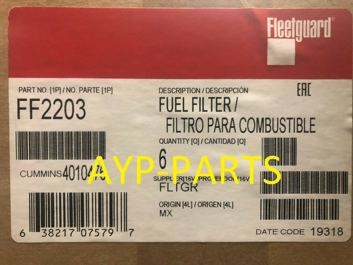 Fuel Filter H410301