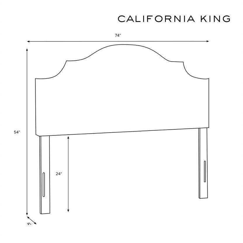 Tufted California King Headboard Y57514